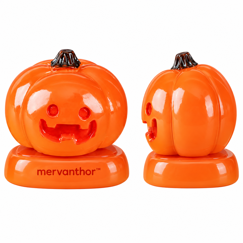mervanthor™ Smiling Pumpkin Resin Tabletop Figurine