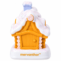 mervanthor™ Snowy Woodland Cabin Resin Tabletop Figurine