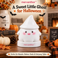 mervanthor™ Little White Witch Ghost Resin Tabletop Figurine