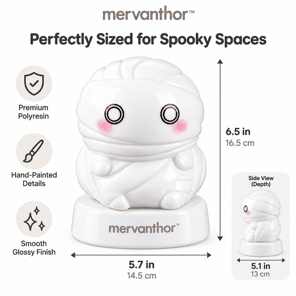 mervanthor™ Cute Mummy Resin Tabletop Figurine
