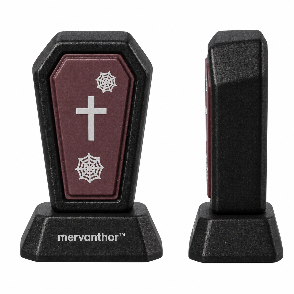 mervanthor™ Gothic Coffin Resin Tabletop Figurine