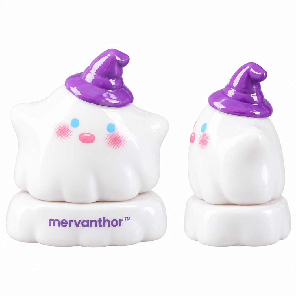 mervanthor™ Witch Hat Ghost Resin Tabletop Figurine