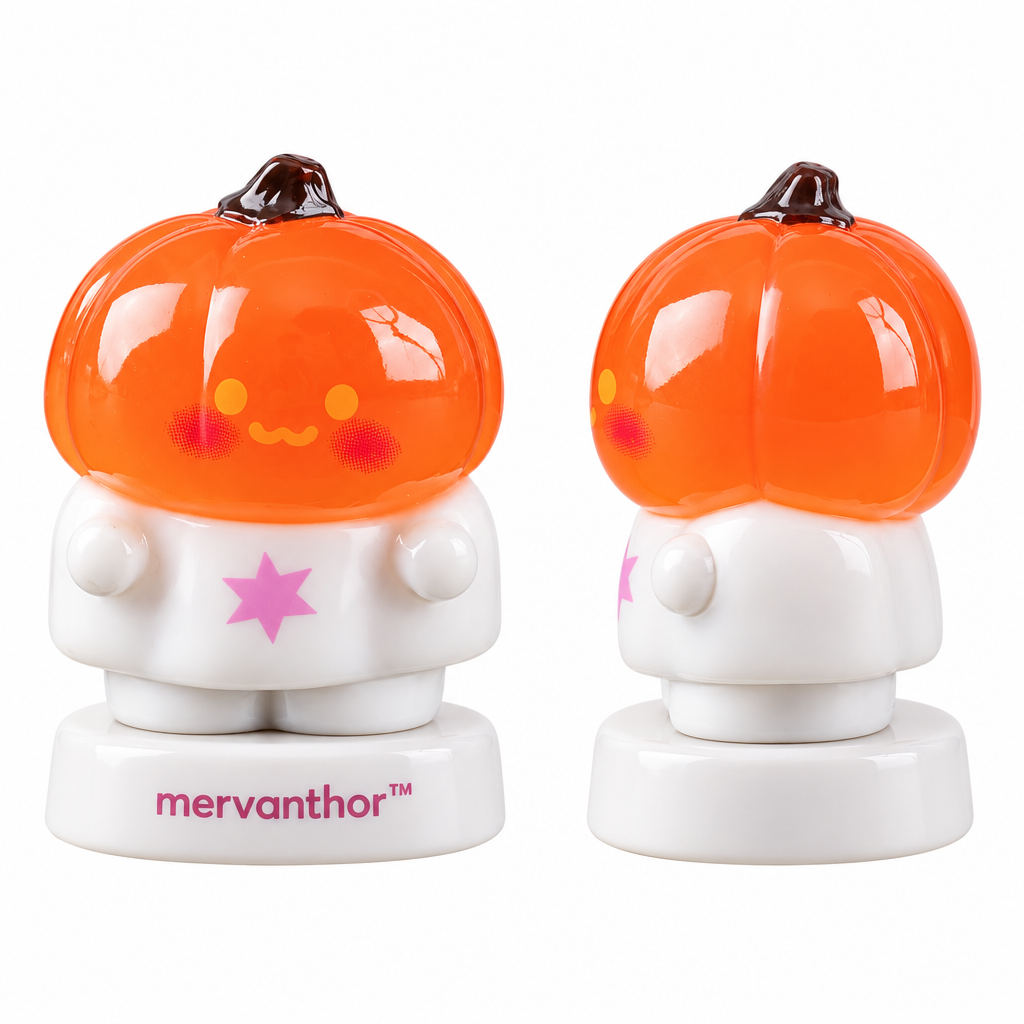 mervanthor™ Pumpkin Head Buddy Resin Tabletop Figurine