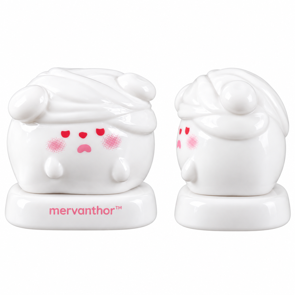 mervanthor™ Cozy Sleepy Ghost Resin Tabletop Figurine